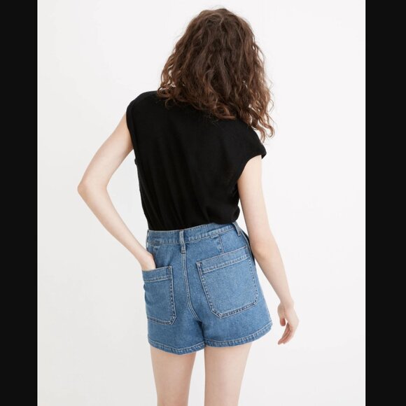 Madewell Perfect Vintage Fatigue Jean Short - Picture 3 of 3